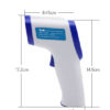 No-Contact Infrared Thermometer Size Chart