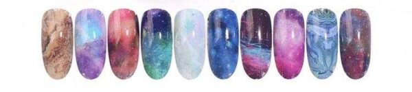 Nail Art Transfer Foil - Intergalactic Love - Image 2