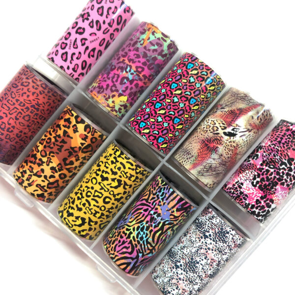 Nail Art Transfer Foil - Exotic Wild