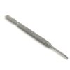 Double ended cuticle pusher with scraper