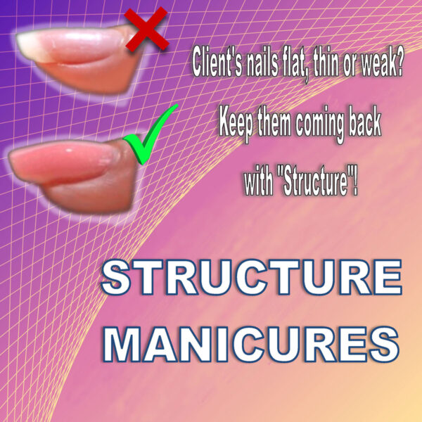 Structured Manicures Virtual Class - Sunday, March 9, 2025 11:00am (w Sexual Harassment Training)