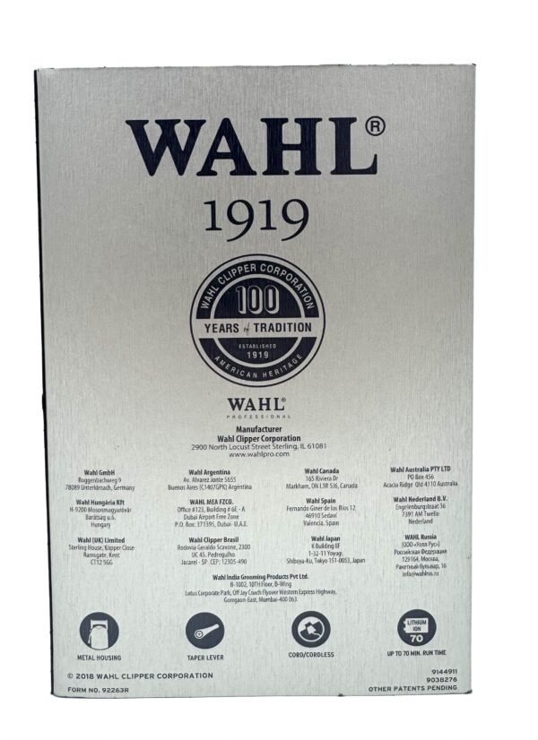 Wahl Limited Edition 100th Anniversary Clipper - Image 4
